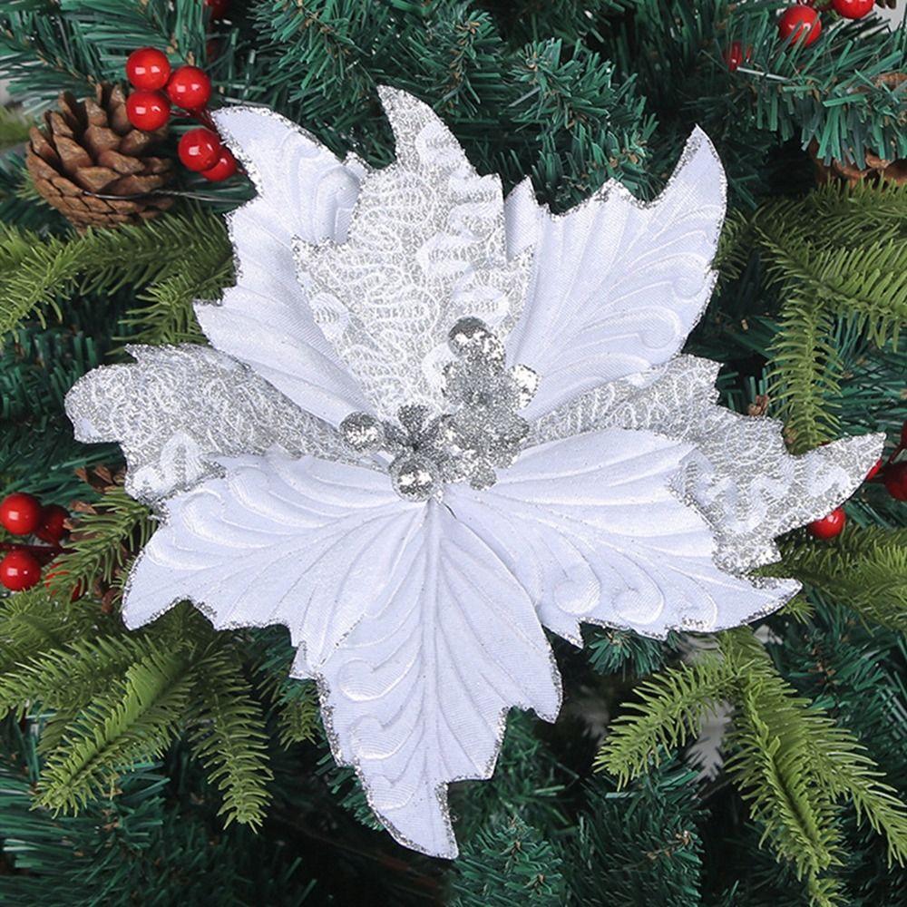 Golden Christmas Flower Simulation Christmas Tree Decoration Creative Xmas Tree Ornaments New Year
Golden Christmas Flower Simulation Christmas Tree Decoration Creative Xmas Tree Ornaments New Year