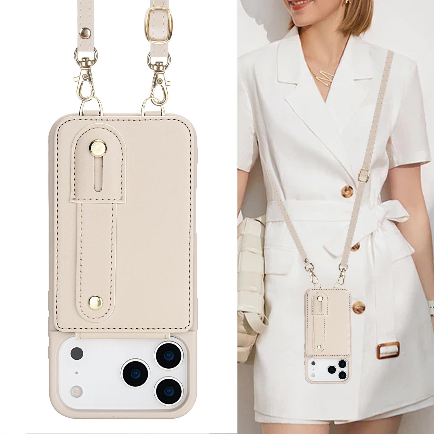 Leather Crossbody Phone Case for iPhone 17 Pro Max Air 16 E 15 Plus 14 13 12 11 Xs Xr Card Holder Wallet Wrist Strap Flip Cover iPhone 16e слонова кістка
Leather Crossbody Phone Case for iPhone 17 Pro Max Air 16 E 15 Plus 14 13 12 11 Xs Xr Card Holder Wallet Wrist Strap Flip Cover iPhone 16e слонова кістка
