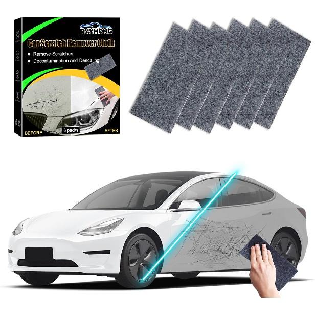 6 шт. Nano Sparkle Cloth для удаления автомобильных царапин, Nano Clean ткань для удаления царапин для ремонта глубоких царапин на автомобильной краске, улучшенная Miracle Nano Clean
6 шт. Nano Sparkle Cloth для удаления автомобильных царапин, Nano Clean ткань для удаления царапин для ремонта глубоких царапин на автомобильной краске, улучшенная Miracle Nano Clean