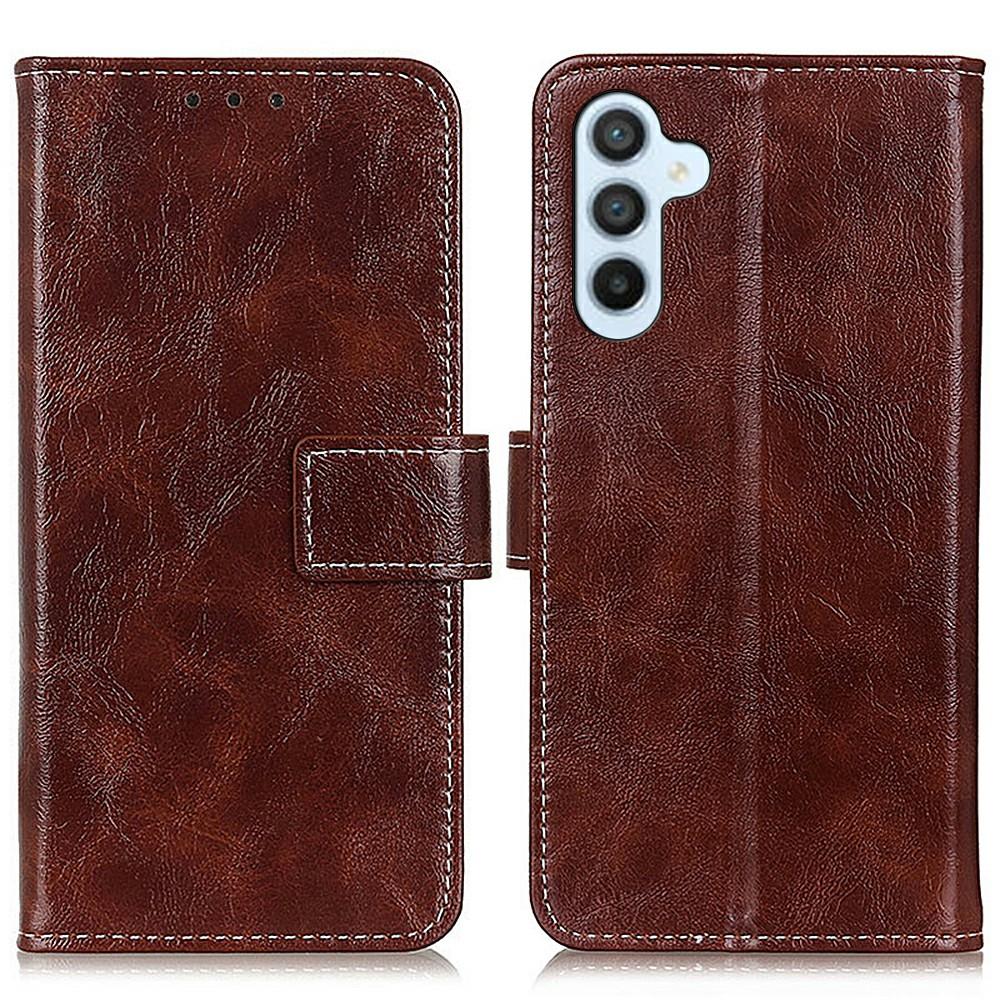 For Samsung Galaxy A57 5G Case Wallet Leather Phone Cover Crazy Horse Texture
For Samsung Galaxy A57 5G Case Wallet Leather Phone Cover Crazy Horse Texture