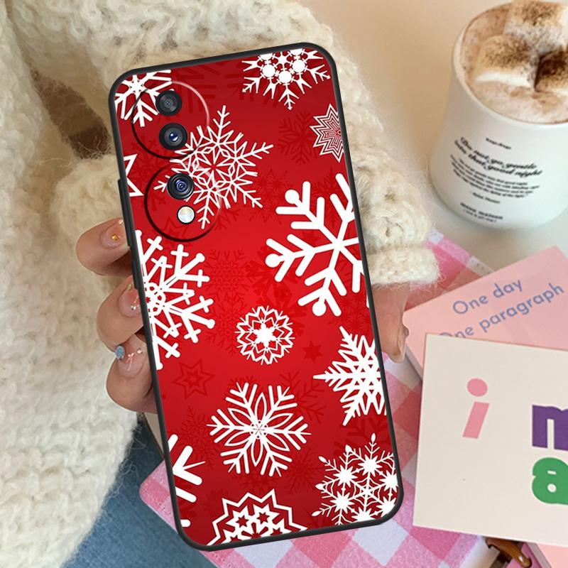 Christmas Snowflakes Case For Honor Magic 7 6 5 Pro Cover For Honor X9b X9c X9a X8a X8b X9 200 400 50 70 90 Lite Honor 200 Pro
Christmas Snowflakes Case For Honor Magic 7 6 5 Pro Cover For Honor X9b X9c X9a X8a X8b X9 200 400 50 70 90 Lite Honor 200 Pro