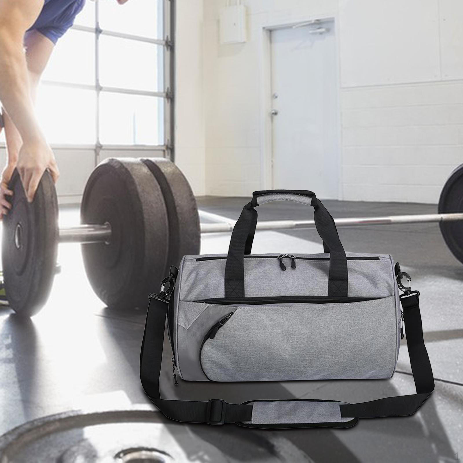 Travel Duffle Bag Carry on Overnight Sports Gym Crossbody for Fitness сірий колір
Travel Duffle Bag Carry on Overnight Sports Gym Crossbody for Fitness сірий колір