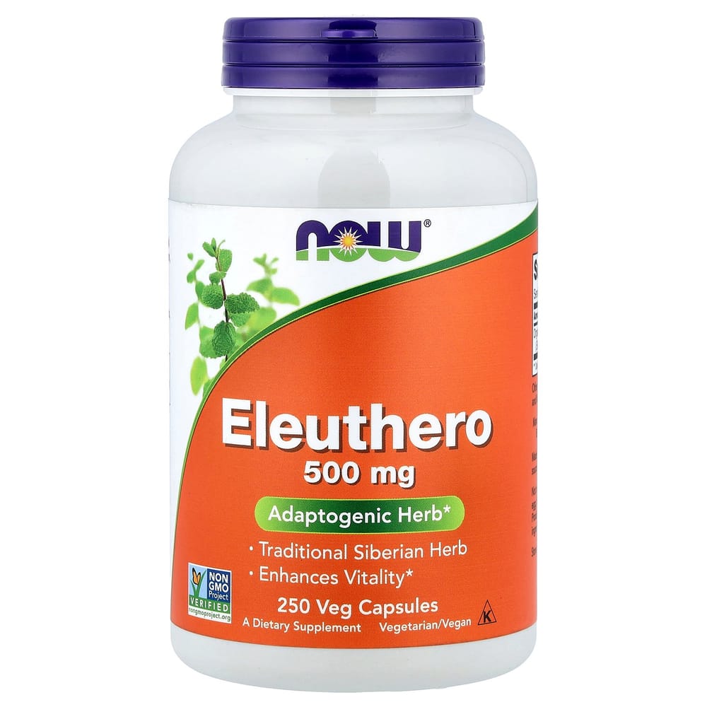 NOW Foods Eleuthero (Siberian Ginseng) 500mg Veggie Capsules, 250 Count 250 pcs - 1 ea
NOW Foods Eleuthero (Siberian Ginseng) 500mg Veggie Capsules, 250 Count 250 pcs - 1 ea
