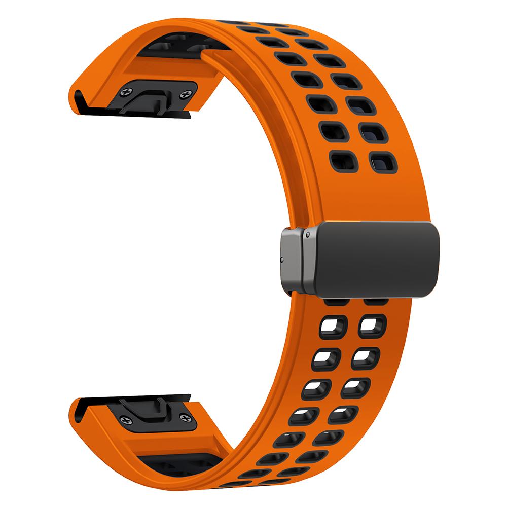 Для Garmin Fenix 7 Pro/Fenix 7 Запасний ремінець 22 мм Силіконовий ремінець з магнітною застібкою Lime+Black
Для Garmin Fenix 7 Pro/Fenix 7 Запасний ремінець 22 мм Силіконовий ремінець з магнітною застібкою Lime+Black