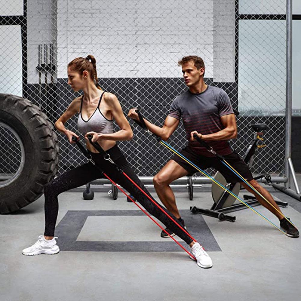 2PCS Tension Resistance Band Set and Exercise Stretch Fitness Home Set 40/50 lbs Resistance Bands for Gym Fitness Training Yoga
2PCS Tension Resistance Band Set and Exercise Stretch Fitness Home Set 40/50 lbs Resistance Bands for Gym Fitness Training Yoga