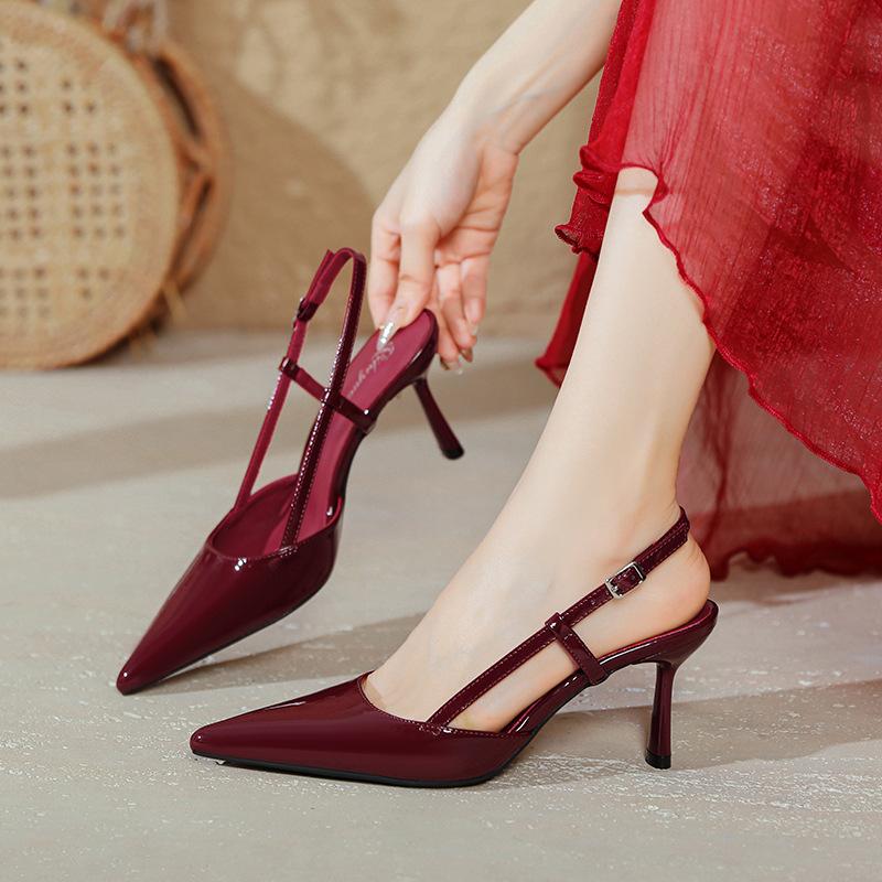 High heels stiletto new large size women s shoes bag head sandals women s pointed empty high heels single shoes 35 бордовый
High heels stiletto new large size women s shoes bag head sandals women s pointed empty high heels single shoes 35 бордовый