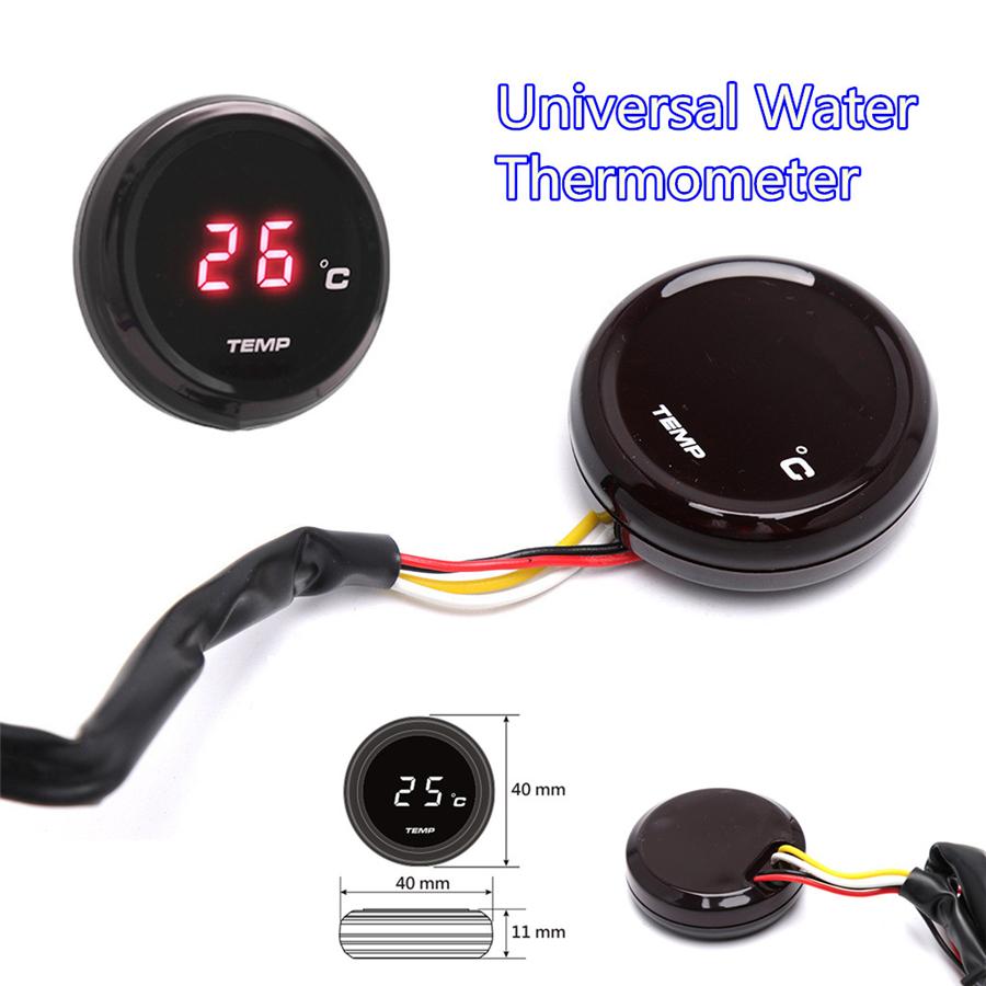 Universal Motorcycle Thermometer Instruments Water Temp Temperature Digital Display Gauge Meter With 22mm Temp Temperature Sensor Adapter
Universal Motorcycle Thermometer Instruments Water Temp Temperature Digital Display Gauge Meter With 22mm Temp Temperature Sensor Adapter