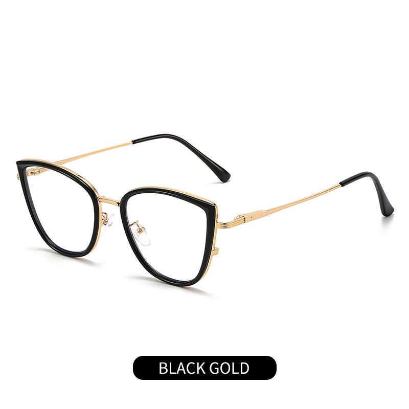 New trendy cat eye glasses frame European and American color-changing anti-blue glasses fashionable personalized flat glasses Anti-blue light glasses
New trendy cat eye glasses frame European and American color-changing anti-blue glasses fashionable personalized flat glasses Anti-blue light glasses