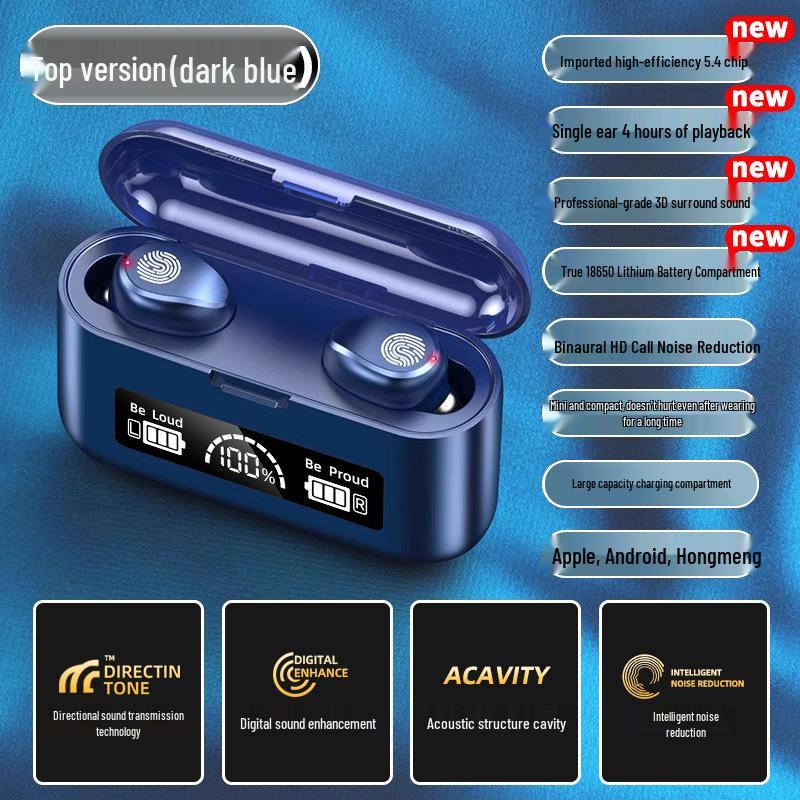 Xiaxin 2025 In-Ear Noise-Cancelling Wireless Sport Earphones with Long Battery Life for Men & Women Standard
Xiaxin 2025 In-Ear Noise-Cancelling Wireless Sport Earphones with Long Battery Life for Men & Women Standard