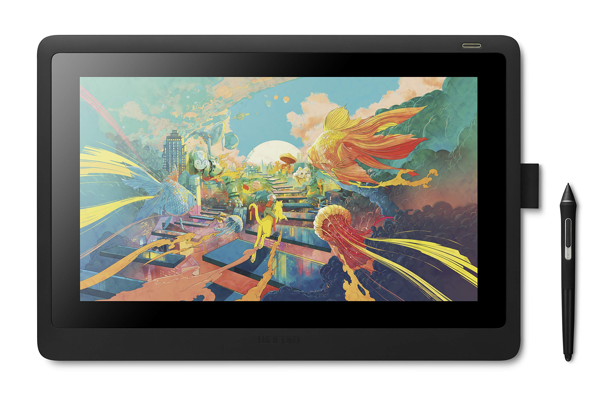Ручний планшет Wacom LCD Wacom Cintiq 16 FHD Black Оригінальний набір користувацьких пензлів DTK1660K1D чорний
Ручний планшет Wacom LCD Wacom Cintiq 16 FHD Black Оригінальний набір користувацьких пензлів DTK1660K1D чорний
