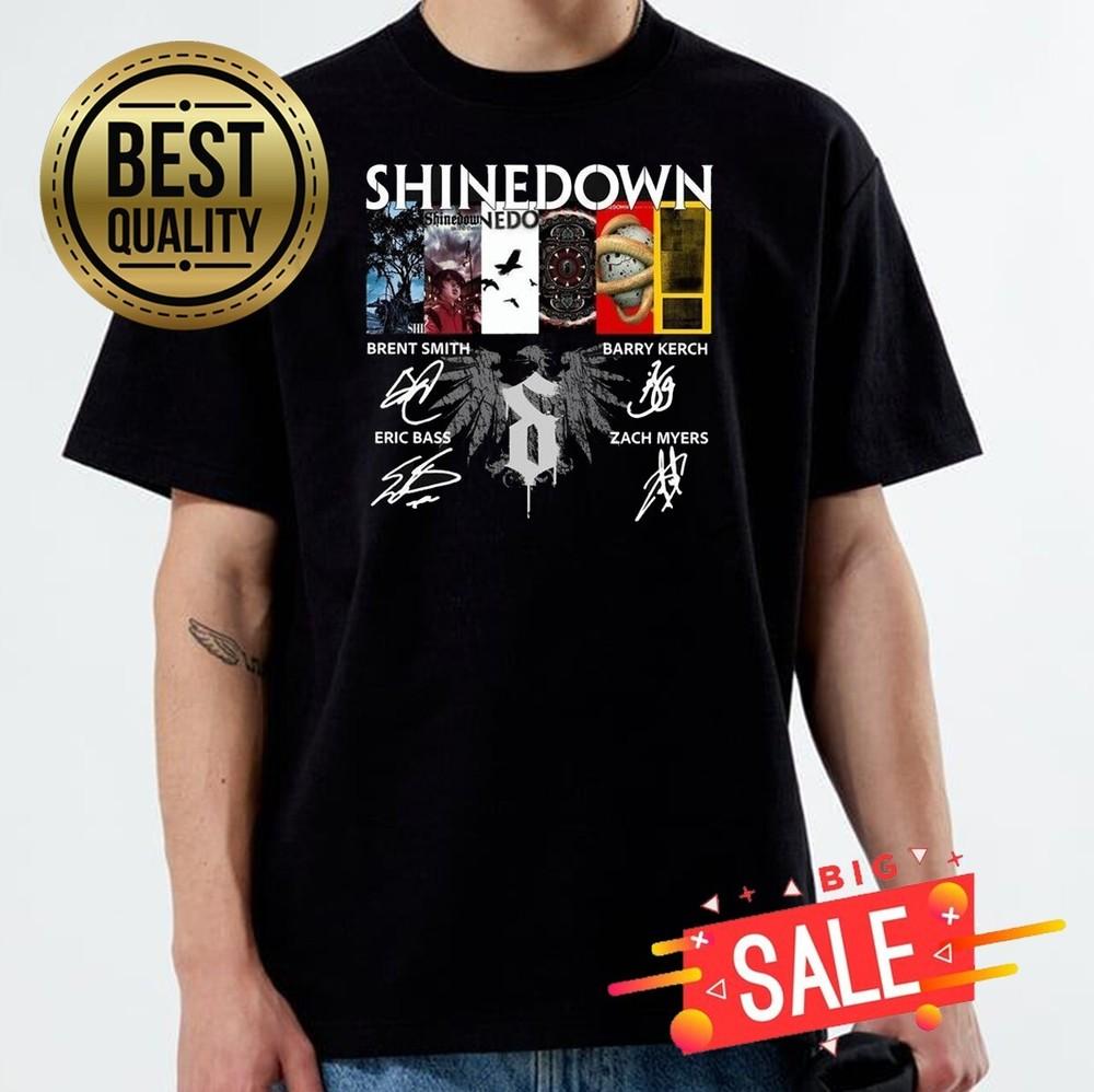 Shinedown Band Gift For Fans T-Shirt Unisex T-Shirt M
Shinedown Band Gift For Fans T-Shirt Unisex T-Shirt M