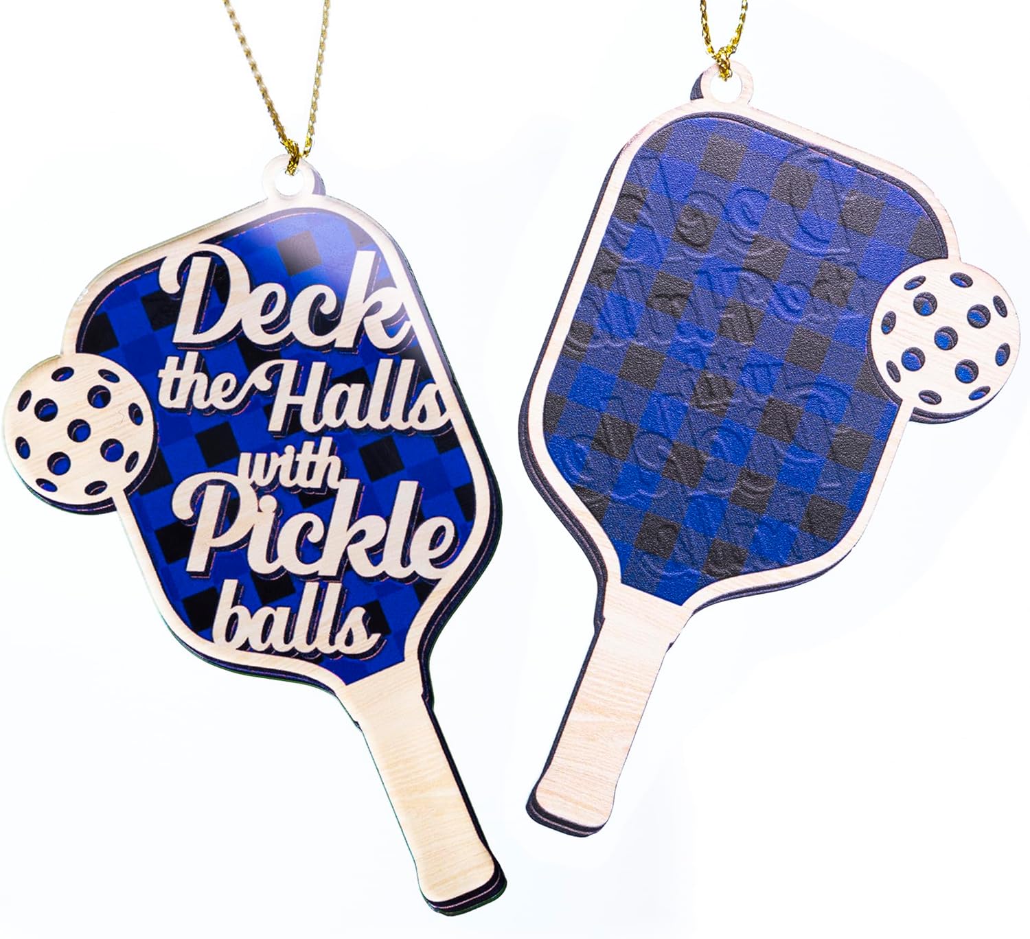 Pickleball Ornaments, Acrylic Set 2 Paddles - Christmas Tree Decoration for Family, Friends, Gifts 0.6M
Pickleball Ornaments, Acrylic Set 2 Paddles - Christmas Tree Decoration for Family, Friends, Gifts 0.6M