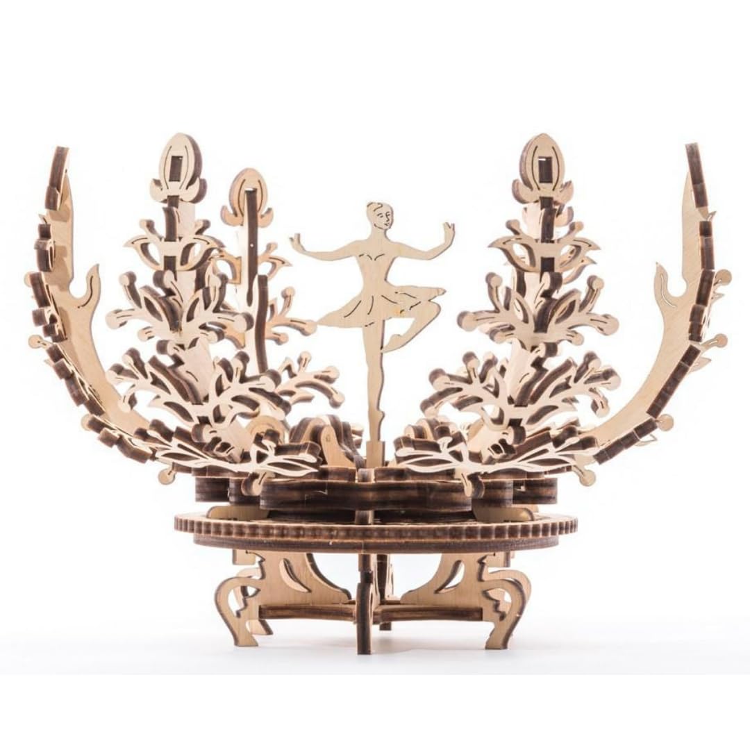 Ugears Mechanical Flower 70019 Wooden Puzzle, Crafts & Models, No Glue or Tools Required, Intermediate/Adult
Ugears Mechanical Flower 70019 Wooden Puzzle, Crafts & Models, No Glue or Tools Required, Intermediate/Adult