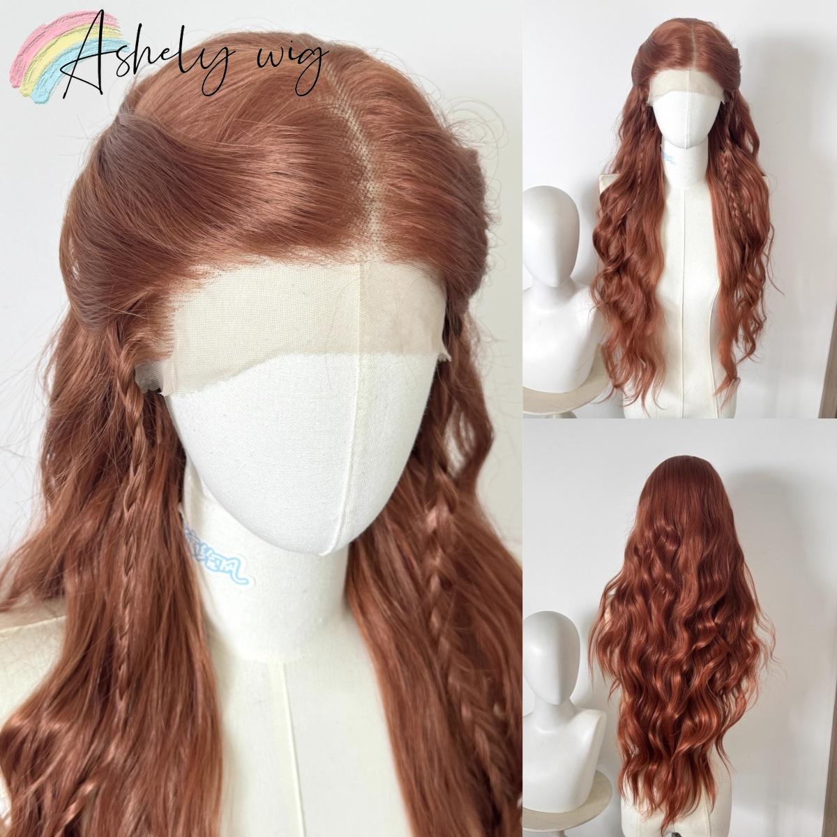 Dark Orange Wig for Women 26 Inch 13*4 Lace Front Wig Long Wavy Hair Natural Hairline Synthetic Lace Wigs for Dialy Use Cospaly (Orange,26inches&150%&1pc) оранжевый
Dark Orange Wig for Women 26 Inch 13*4 Lace Front Wig Long Wavy Hair Natural Hairline Synthetic Lace Wigs for Dialy Use Cospaly (Orange,26inches&150%&1pc) оранжевый