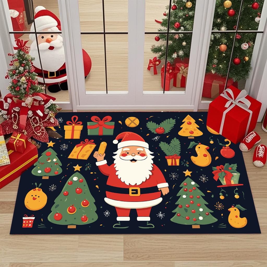 Modern Style Christmas Decor Home Carpet Living Room Big Size Antiskid Bedroom Bedside Rug Soft Easy Cleaning Entrance Door Mat 60*90cm
Modern Style Christmas Decor Home Carpet Living Room Big Size Antiskid Bedroom Bedside Rug Soft Easy Cleaning Entrance Door Mat 60*90cm