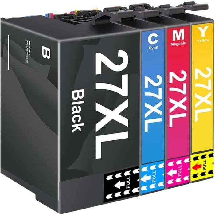 Pack de 4 Cartouches Compatibles EPSON 27 XL pour Imprimantes WorkForce
Pack de 4 Cartouches Compatibles EPSON 27 XL pour Imprimantes WorkForce