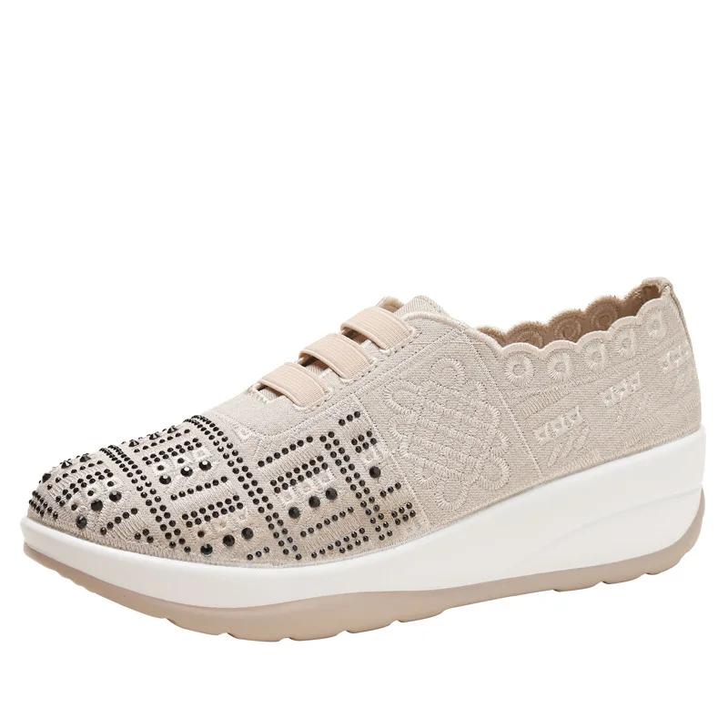 Fashion Women Vulcanized Shoes Fashion Thick Sole Wedges Lightweight Casual Sports Shoes Women Breathable Thick Soles Chaussures Femme 42
Fashion Women Vulcanized Shoes Fashion Thick Sole Wedges Lightweight Casual Sports Shoes Women Breathable Thick Soles Chaussures Femme 42