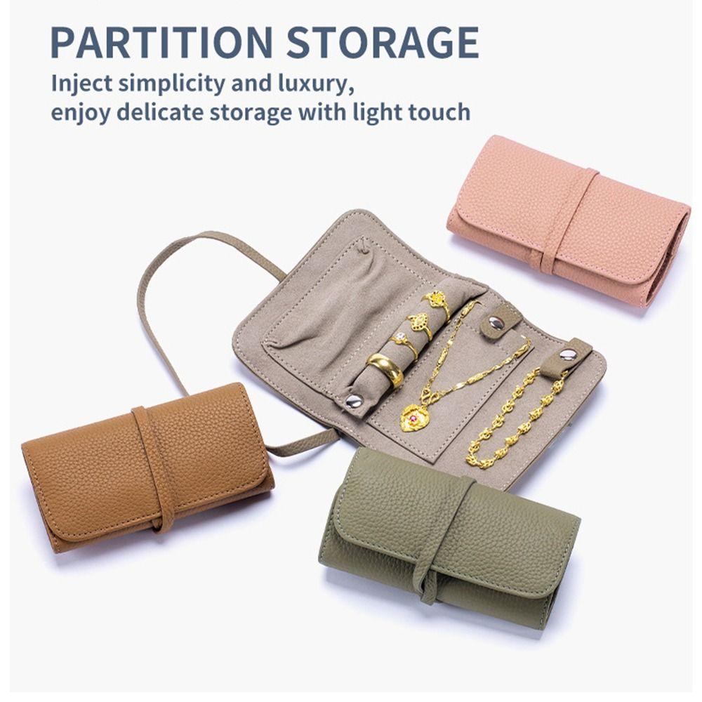 Mini Roll Foldable Jewelry Case Fashion Roll Up Bag Leathers Portable Storage Bag Brooches style 2
Mini Roll Foldable Jewelry Case Fashion Roll Up Bag Leathers Portable Storage Bag Brooches style 2