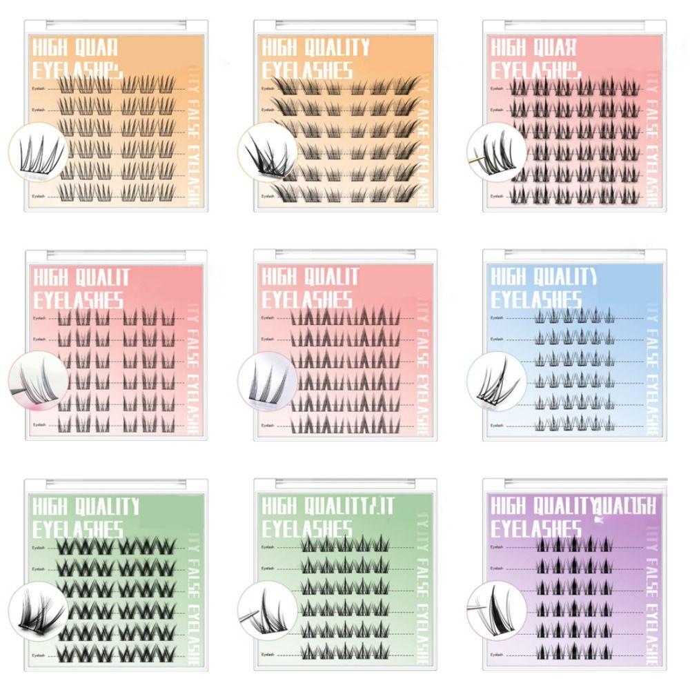 Self Adhesive False Eyelashes 6 rows Grafting Eyelashes Fashion Artificial Eyelashes Cosplay Style 10
Self Adhesive False Eyelashes 6 rows Grafting Eyelashes Fashion Artificial Eyelashes Cosplay Style 10