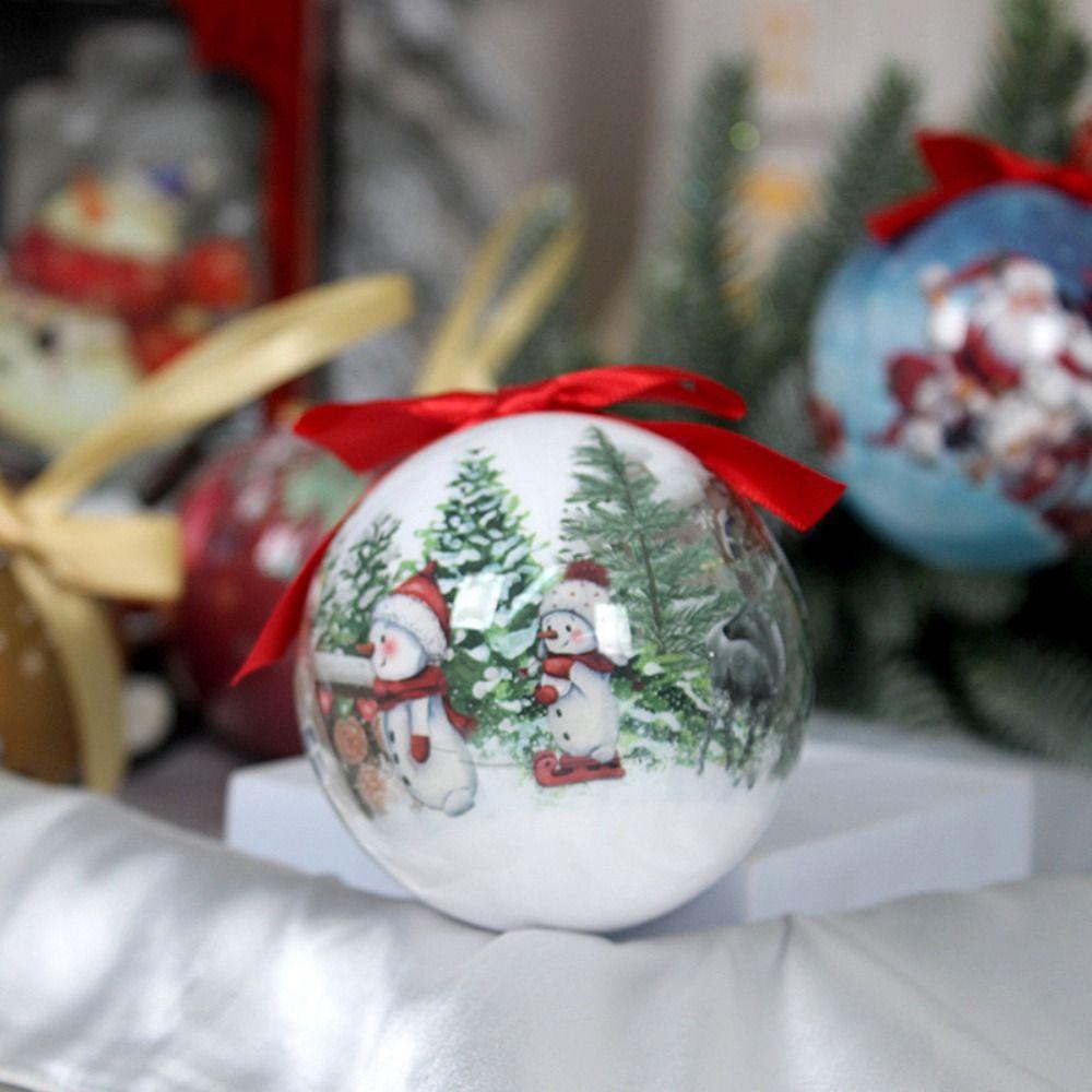 2pcs 8cm Christmas Ball Creative Hanging Ornament Crafts Christmas Tree Pendant Party Style 3
2pcs 8cm Christmas Ball Creative Hanging Ornament Crafts Christmas Tree Pendant Party Style 3