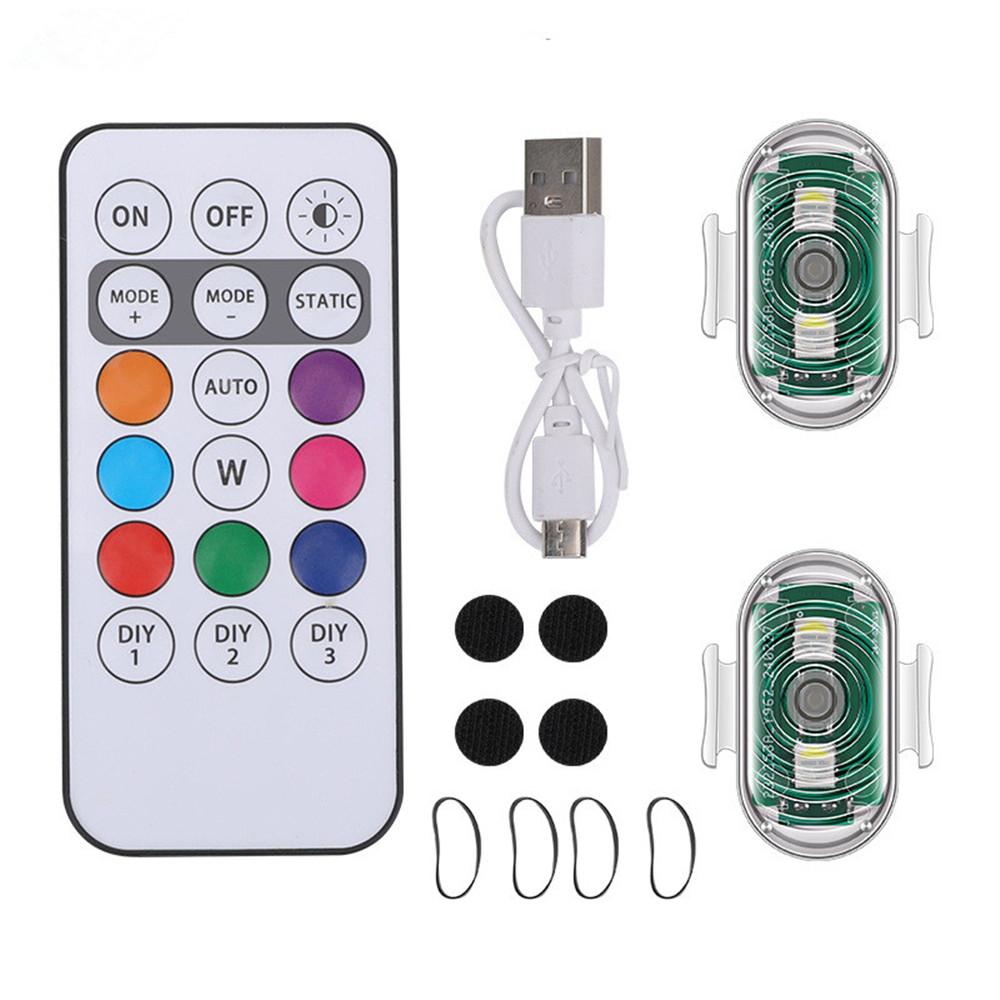 8 Colors USB Car Strobe Light for Motorcycle Aircraft LED Flash Position Lights RGB Wireless Warning Signal Light Strobe Lights
8 Colors USB Car Strobe Light for Motorcycle Aircraft LED Flash Position Lights RGB Wireless Warning Signal Light Strobe Lights