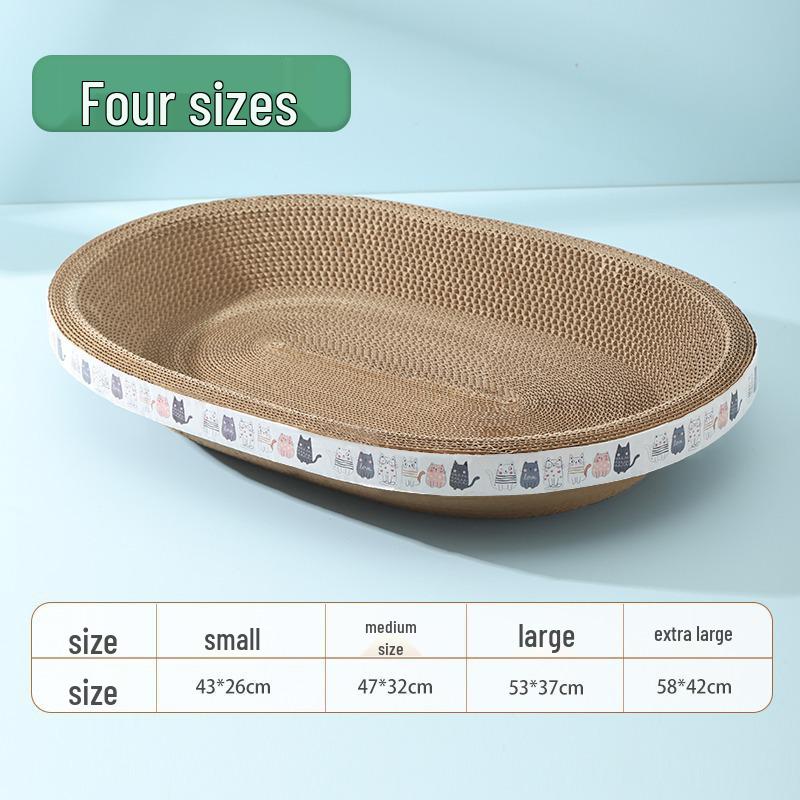 High-Density Corrugated Cat Scratch Board & Toy Cat Scratch Basin
High-Density Corrugated Cat Scratch Board & Toy Cat Scratch Basin
