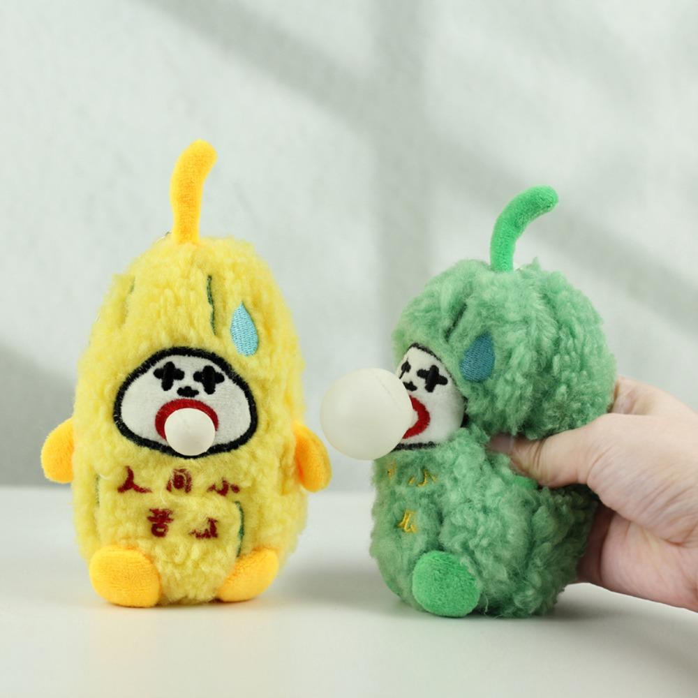 Spit Bubble Cute Bitter Gourd Pendant Cartoon Bitter Gourd Doll Keyring Decoration жёлтый
Spit Bubble Cute Bitter Gourd Pendant Cartoon Bitter Gourd Doll Keyring Decoration жёлтый