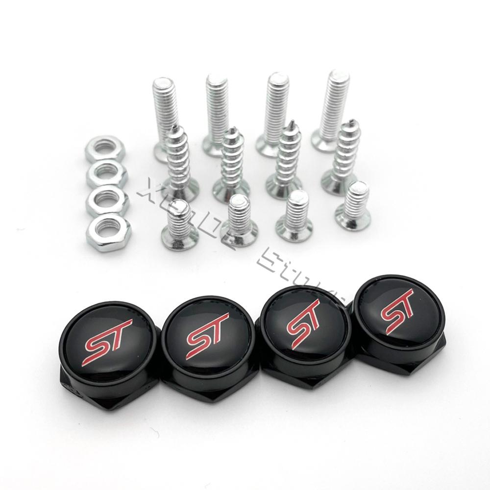 4Pcs Car License Plate Screws Bolts Frame For Ford ST Line Focus X 2 3 Mondeo Fiesta Kuga MK2 MK3 MK4 Escape Styling Accessories
4Pcs Car License Plate Screws Bolts Frame For Ford ST Line Focus X 2 3 Mondeo Fiesta Kuga MK2 MK3 MK4 Escape Styling Accessories