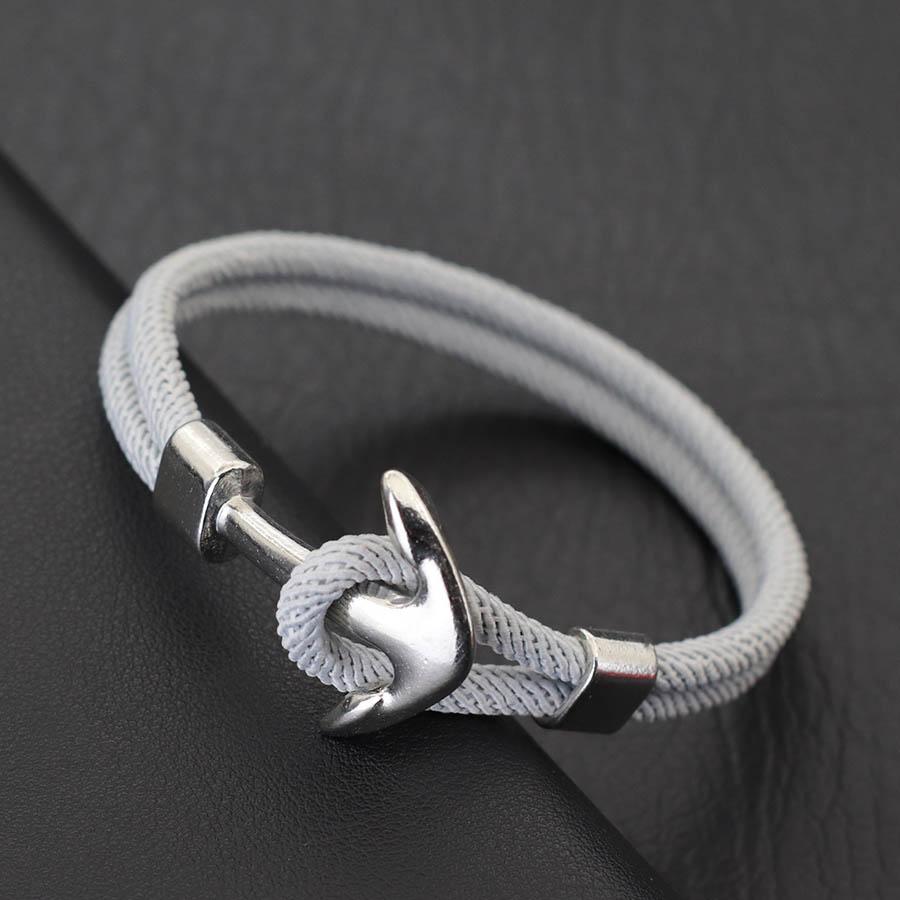 New Anchor Bracelet Men Grade A 4mm Milan Rope Marine Nautical Braclet Outdoors Sports Wrap Fabric Braslet Accessories Hombre L 22.5cm 8.5Inch
New Anchor Bracelet Men Grade A 4mm Milan Rope Marine Nautical Braclet Outdoors Sports Wrap Fabric Braslet Accessories Hombre L 22.5cm 8.5Inch