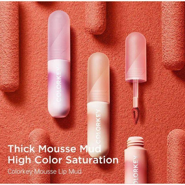 COLORKEY - MOUSSE LIP MUD - 3 Colors (Red Brown) #R109 To Be - 2g
COLORKEY - MOUSSE LIP MUD - 3 Colors (Red Brown) #R109 To Be - 2g