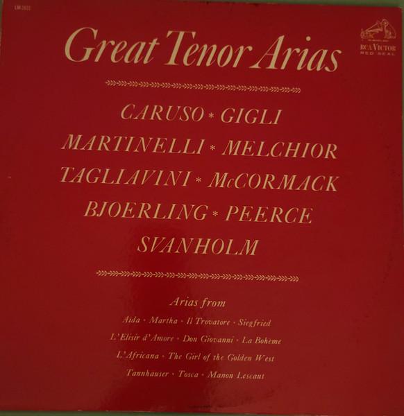 LP Record VARIOUS - Great Tenor Arias LM2631 RCA Red Seal 1962 US Classical Used
LP Record VARIOUS - Great Tenor Arias LM2631 RCA Red Seal 1962 US Classical Used
