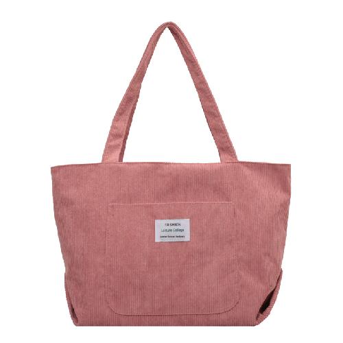Women Large Capacity Corduroy Studnet Totes Book Storage Bag Female Travel Handbags Girl Shopping Case
Women Large Capacity Corduroy Studnet Totes Book Storage Bag Female Travel Handbags Girl Shopping Case