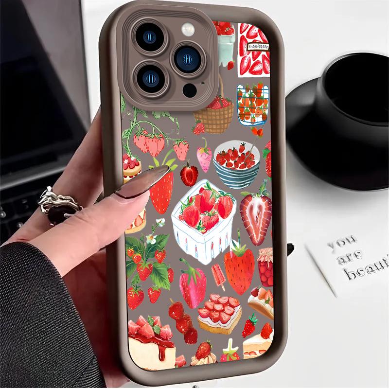 Hand Drawn Strawberry Collage Case for iPhone 17 Air 16 E 15 14 Plus 13 12 Mini 11 Pro Max Shockproof Silicone Dustproof Cover iPhone 11
Hand Drawn Strawberry Collage Case for iPhone 17 Air 16 E 15 14 Plus 13 12 Mini 11 Pro Max Shockproof Silicone Dustproof Cover iPhone 11