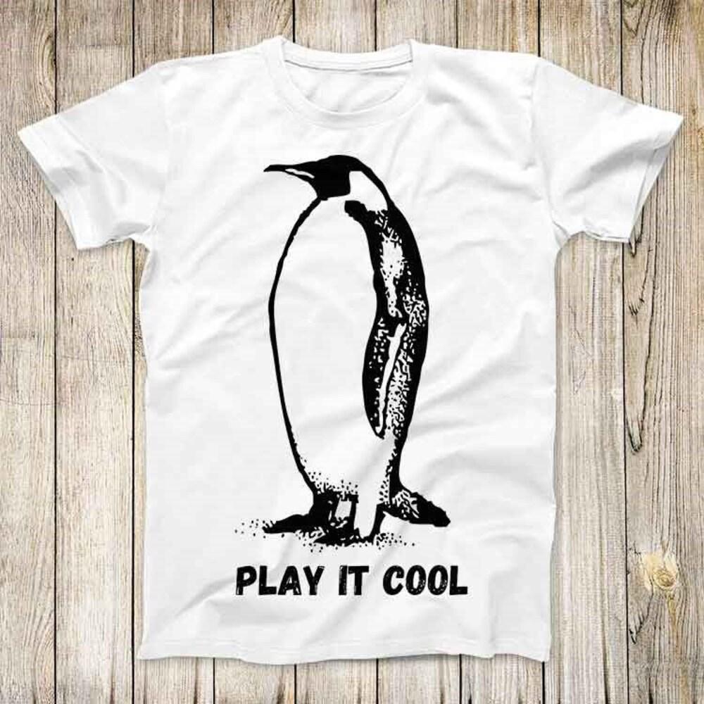 230GSM 100% Cotton T-Shirt Play It Cool Penguin Top Tee Best Cute Gift Men Women Unisex T Shirt 3110 XS белый
230GSM 100% Cotton T-Shirt Play It Cool Penguin Top Tee Best Cute Gift Men Women Unisex T Shirt 3110 XS белый
