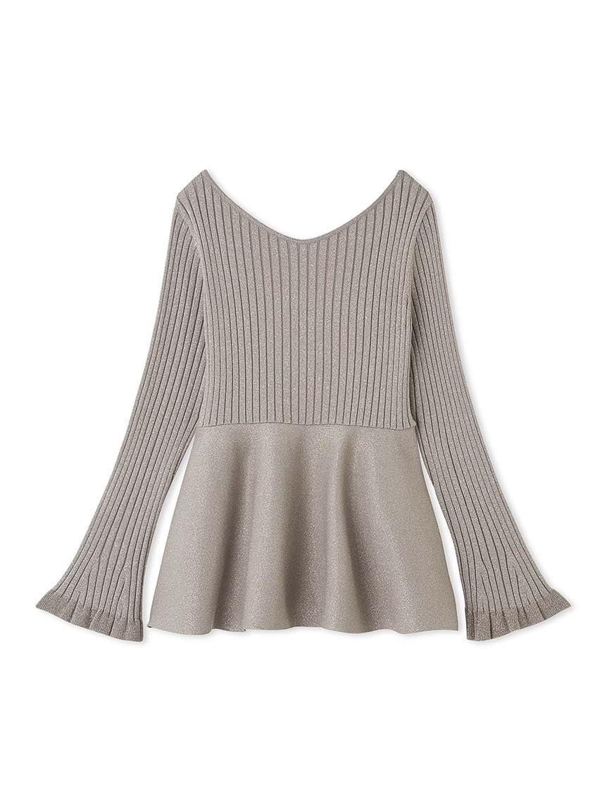 Snidel Back Detail Peplum Pullover SWNT244172GBEGF
Snidel Back Detail Peplum Pullover SWNT244172GBEGF