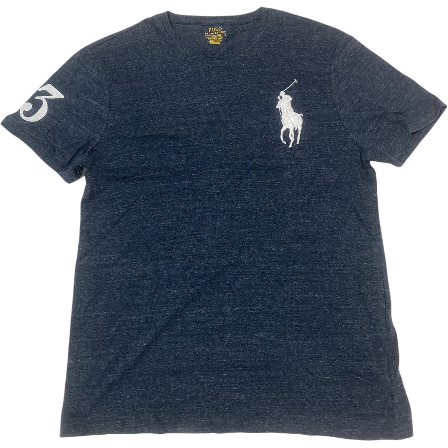 Мужская футболка Polo Ralph Lauren однотонная с круглым вырезом и коротким рукавом, топы, синяя 710712081-011 L
Мужская футболка Polo Ralph Lauren однотонная с круглым вырезом и коротким рукавом, топы, синяя 710712081-011 L
