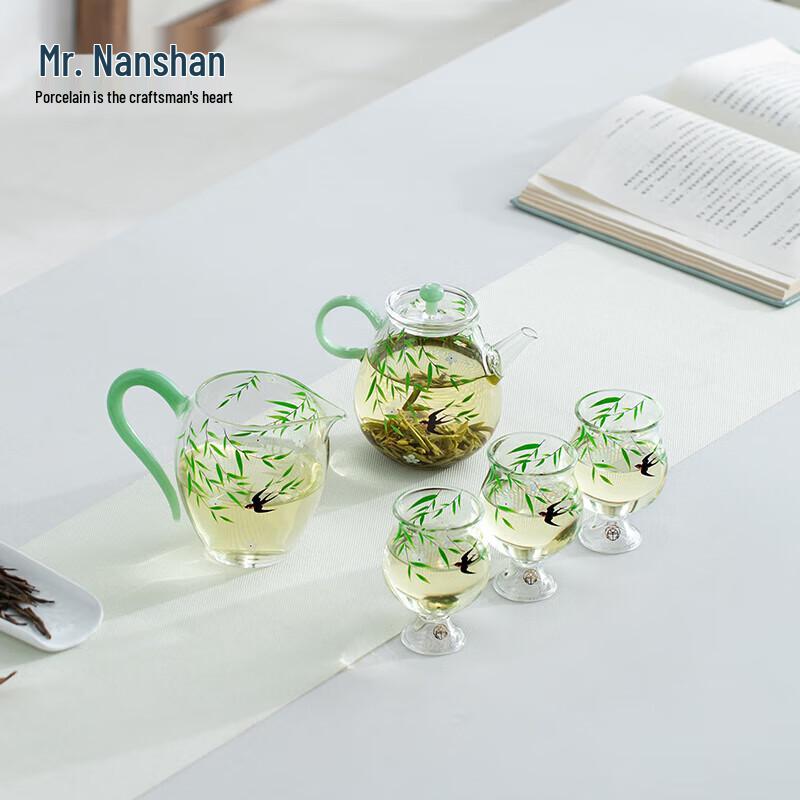 Nanshan Mister Chinese Glass Tea Set
Nanshan Mister Chinese Glass Tea Set