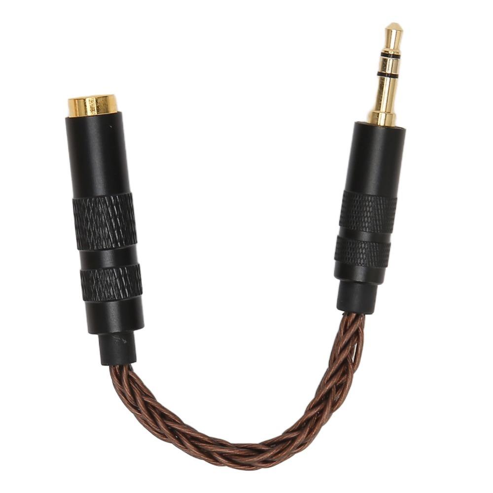 Lossless Sound Balanced Female to Stereo Male Adapter 8 Strands of Stranding Cable For Headphones бронзовий
Lossless Sound Balanced Female to Stereo Male Adapter 8 Strands of Stranding Cable For Headphones бронзовий