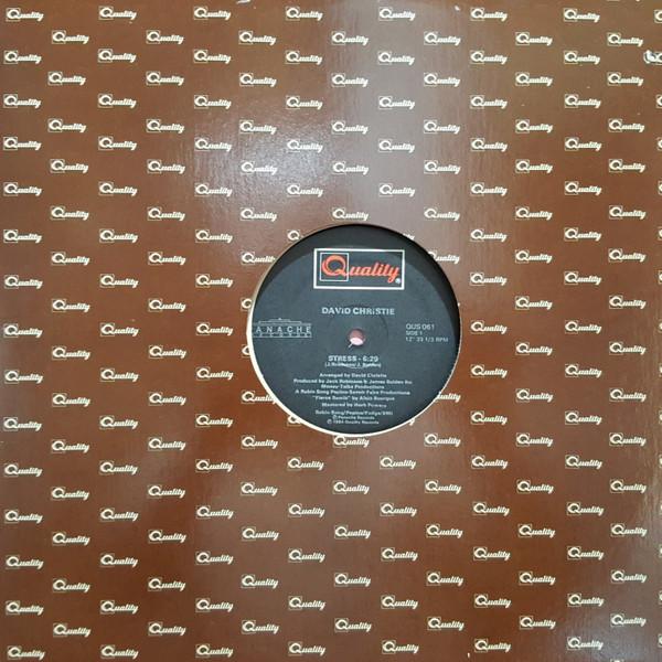 12inch Record DAVID CHRISTIE Stress QUS061 Quality 1984 Canada Dance Electronica Used
12inch Record DAVID CHRISTIE Stress QUS061 Quality 1984 Canada Dance Electronica Used