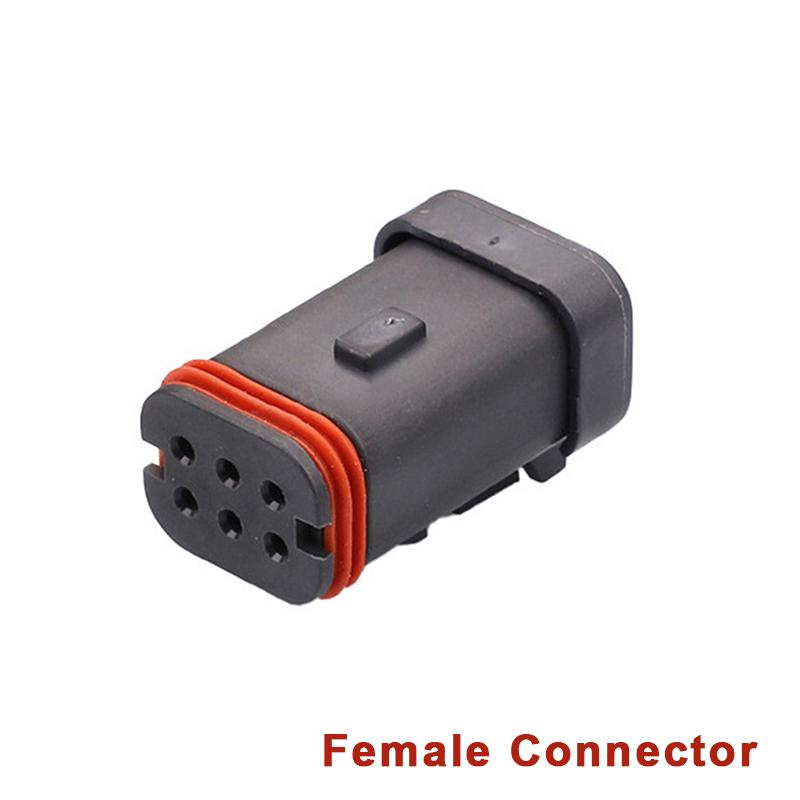 6 Hole Car Waterproof Assembly Wiring Harness Socket With Terminal Dt16-6Sb-Kp01 Automobile Wire Connector A1
6 Hole Car Waterproof Assembly Wiring Harness Socket With Terminal Dt16-6Sb-Kp01 Automobile Wire Connector A1