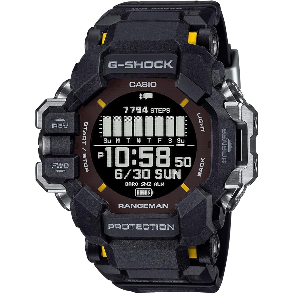 Casio G-Shock Rangeman GPR-H1000-1JR Men s GPS Heart Rate Monitor Watch Bluetooth Black
Casio G-Shock Rangeman GPR-H1000-1JR Men s GPS Heart Rate Monitor Watch Bluetooth Black