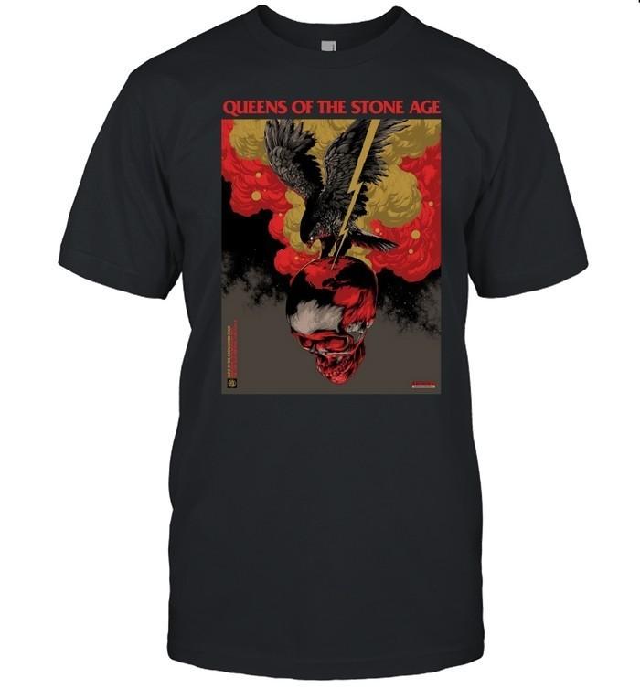 Queens of the Stone Age T-Shirt Skull Eagle Lightning Rock Band Tour Tee S
Queens of the Stone Age T-Shirt Skull Eagle Lightning Rock Band Tour Tee S