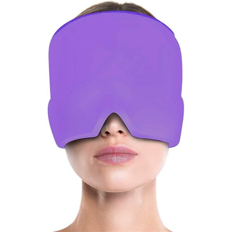 Gel Cold Hot Mask For Headache Relief For Home Use Tool Purple Single Layer
Gel Cold Hot Mask For Headache Relief For Home Use Tool Purple Single Layer