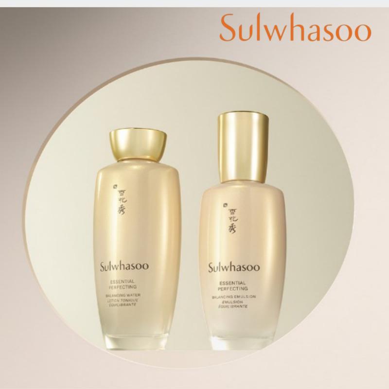 Sulwhasoo Essential Perfecting Balancing Water 150 мл + Perfecting Balancing Emulsion 125 мл
Sulwhasoo Essential Perfecting Balancing Water 150 мл + Perfecting Balancing Emulsion 125 мл