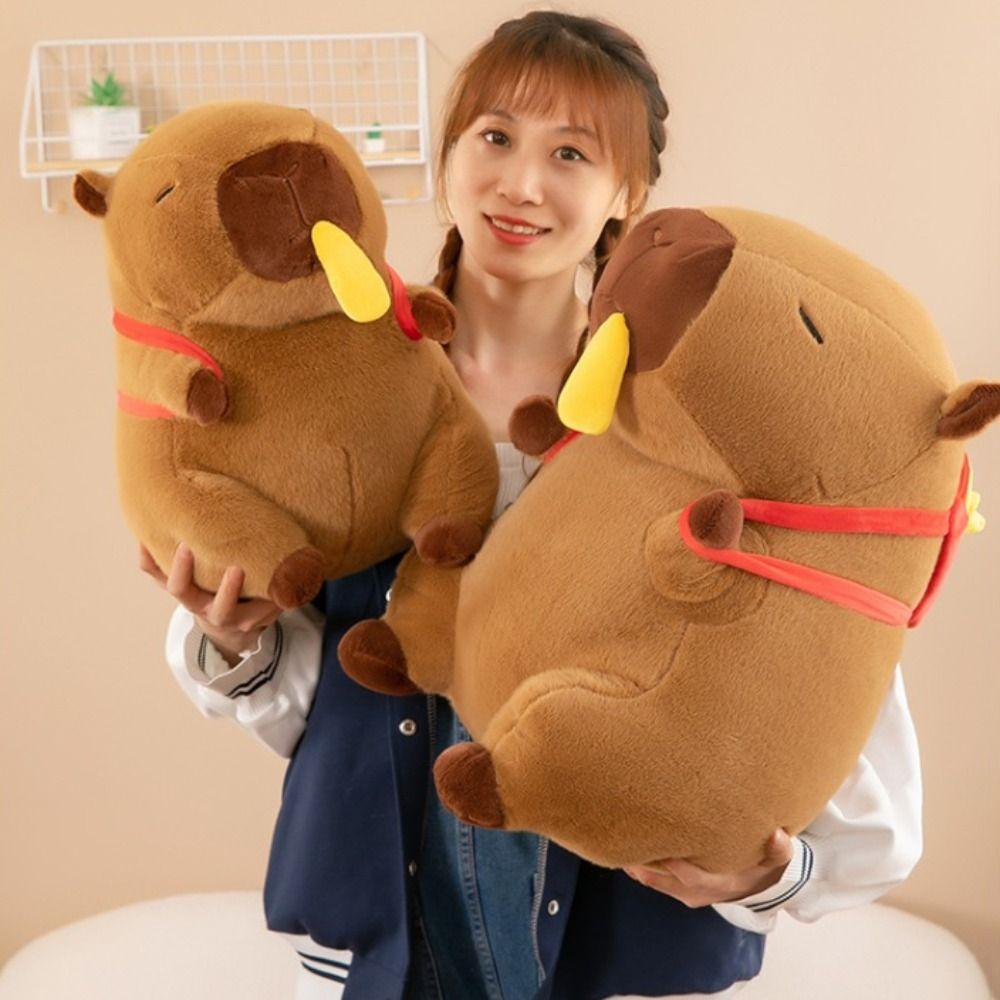 With Stretchable French Fries Capybara Plush Toy Simulation Capybara Plush Doll Christmas Toy 35cm
With Stretchable French Fries Capybara Plush Toy Simulation Capybara Plush Doll Christmas Toy 35cm