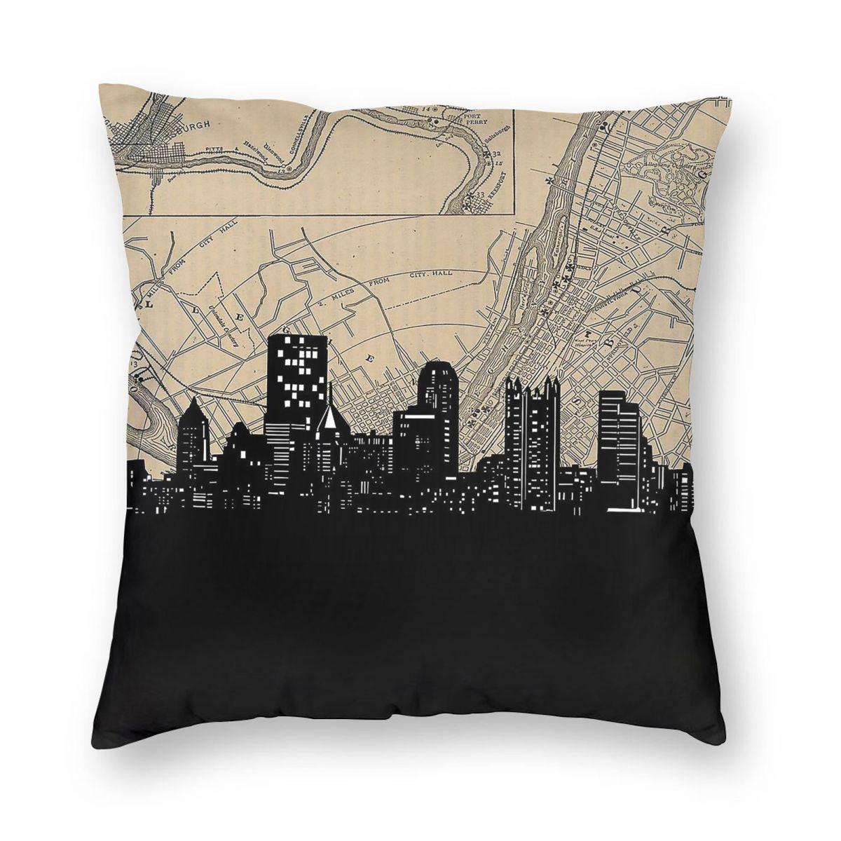 Pittsburgh Skyline Square Pillowcase Polyester Linen Velvet Creative Zip Decorative Car Cushion Case 45x45 12x12Inch
Pittsburgh Skyline Square Pillowcase Polyester Linen Velvet Creative Zip Decorative Car Cushion Case 45x45 12x12Inch