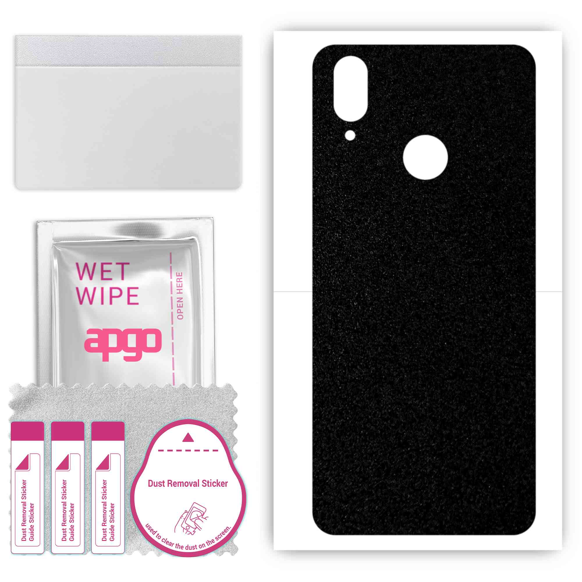 apgo Protective Skin Sticker for the back compatible with Cubot J7, Wrap Film, Foil, Vinyl - Pattern Matte Black
apgo Protective Skin Sticker for the back compatible with Cubot J7, Wrap Film, Foil, Vinyl - Pattern Matte Black