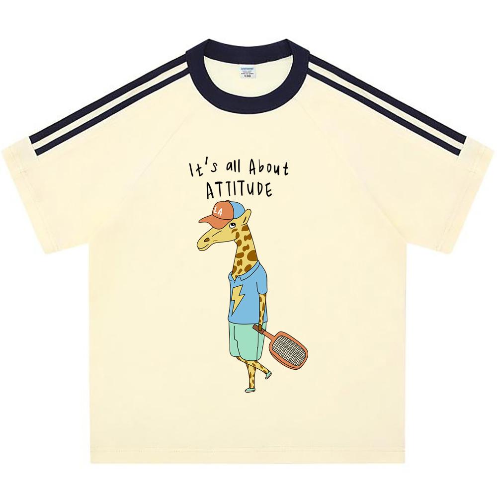 Kids 100% Cotton T-shirts Boys And Girls 200 GSM Cotton Tees It s all About attitude Cartoon Print Child Tshirts 110 абрикосовый
Kids 100% Cotton T-shirts Boys And Girls 200 GSM Cotton Tees It s all About attitude Cartoon Print Child Tshirts 110 абрикосовый