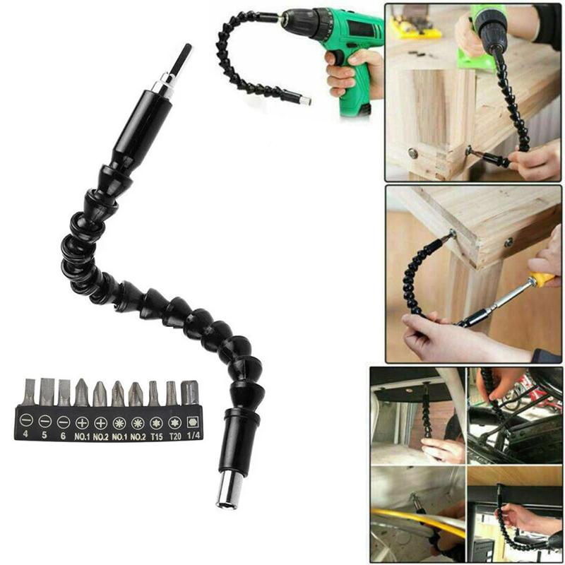 Flexible shaft extensions Electric Drill Screwdriver Bit Universal Snake flexible Hose Extend Rod Set Impact Driver Ratchet
Flexible shaft extensions Electric Drill Screwdriver Bit Universal Snake flexible Hose Extend Rod Set Impact Driver Ratchet