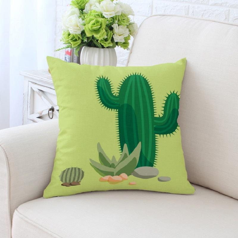 Fresh Green Cactus Palm Leaf Pillow Case Home Living Room Sofa Bedroom Decoration Cushion 45X45CM
Fresh Green Cactus Palm Leaf Pillow Case Home Living Room Sofa Bedroom Decoration Cushion 45X45CM
